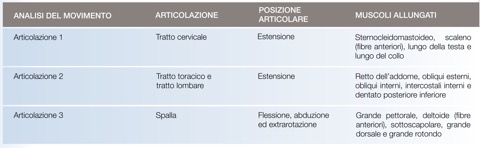 allenamento addominali tabella