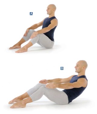 esercizi stretching flessione