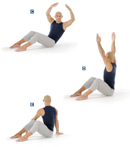 esercizi stretching torsione 2