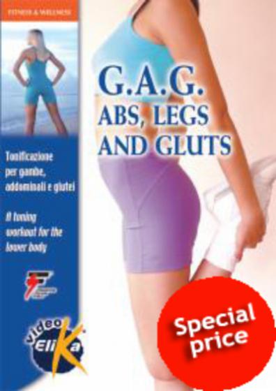 G.A.G. abs, legs and gluts - DVD