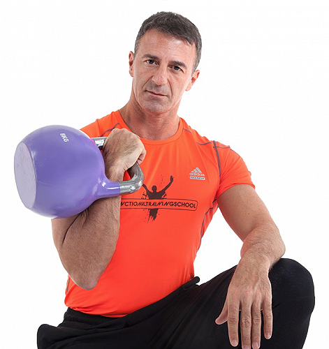 esercizi kettlebell rack position